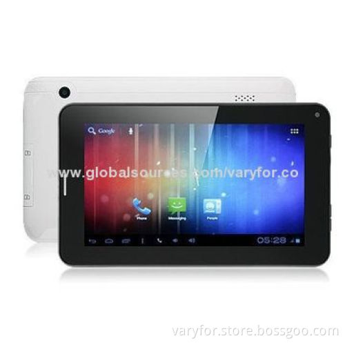 7" Android4.2 Tablet PC, Allwinner A23 1.2GHz Dual Core, Built-in 2G Phone Calling, Dual Camera